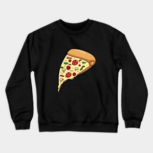 Let's have pizza Crewneck Sweatshirt